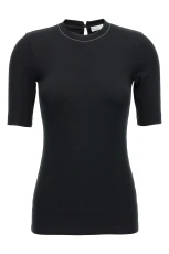 Monile Ribbed Womens T hirt Size