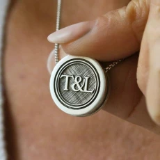 Monogram Echo Necklace