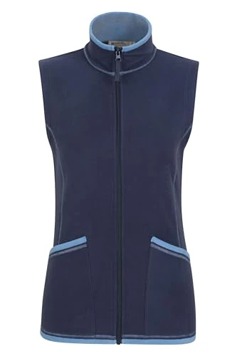 Montana Womens Full Zip Gilet Navy Women's Size 14