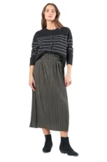 Morka Wool Blend Cardigan, black, XL