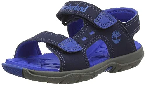 Moss Jump 2 Strap Sandal, Unisex Kids’ Sandals, Black Iris, 4.5 Child UK (21 EU)