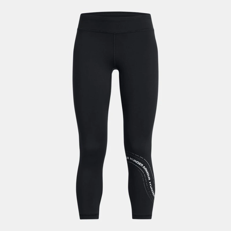 Motion Branded Girls Ankle Leggings Black / Jet Gray YXS ( in)