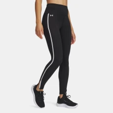 Motion Piped Womens Leggings Black / White / White Motion Piped Womens Leggings Black / White / White