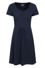 Mountain Essentials Lora Womens Skater Dress - Lightweight & Breathable with Stylish Print - Best for Spring Summer, Outdoors & Everyday wear Dark Blue 16 Mountain Essentials Lora Womens Skater Dress - Lightweight & Breathable with Stylish Print - Best for Spring Summer, Outdoors & Everyday wear Dark Blue 16