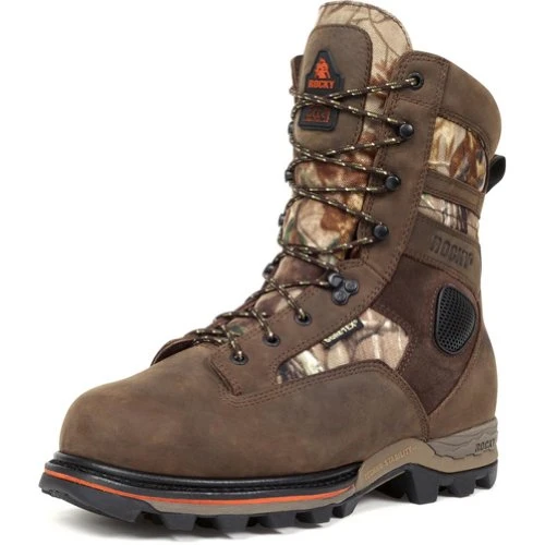 Mountain Stalker Men's Hunting Boot, Brown/Camouflage,