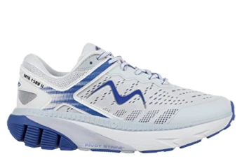 MTR-1500 II LACE UP Men's Sports Shoes. Anatomical and Comfortable Running Athletic Shoes. Physiological Footwear Comfort and Stability with Curved Sole. Running Sneakers White Blue MTR-1500 II LACE UP Men's Sports Shoes. Anatomical and Comfortable Running Athletic Shoes. Physiological Footwear Comfort and Stability with Curved Sole. Running Sneakers White Blue