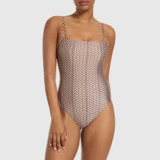 Multi Infinity Minimal Tank One Piece Swimsuit - Green