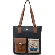 Multi Pocket Shoulder Bags for Women - Vegan Leather and Unique Design Handmade Womens Bags, The Wise Owl, Standard Multi Pocket Shoulder Bags for Women - Vegan Leather and Unique Design Handmade Womens Bags, The Wise Owl, Standard