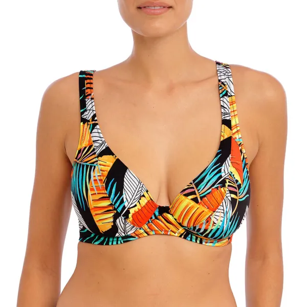 Multi Samba Nights High Apex Bikini Top - Multi