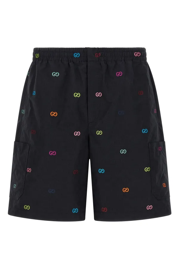 Multicolor Fil Coup Bermuda Shorts - 50 IT