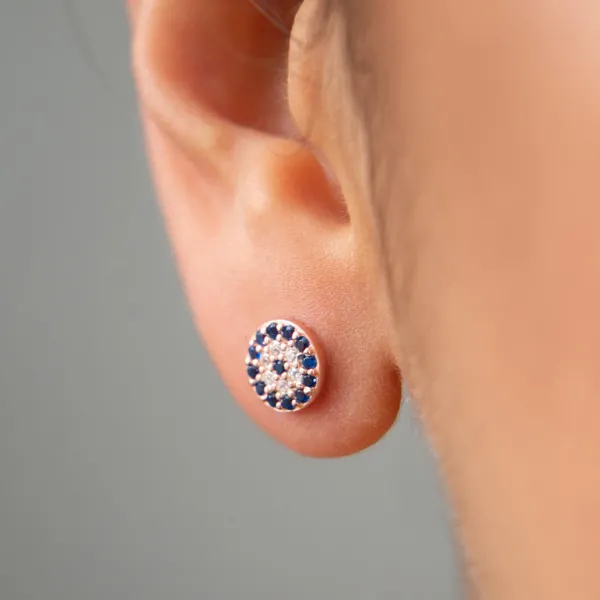 Multicolour Eye Earringss