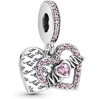 Mum Heart Dangle Charm