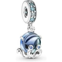 Murano Glass Octopus Charm