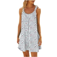Muslin Dress Women's V-Neck Sleeveless Summer Dress Casual Dress Plain Long Shirt Dress Long Blouse Casual Summer Shirt Beach Dress Loose Tunic Dresses Blouse Dress, 08-white, XXL