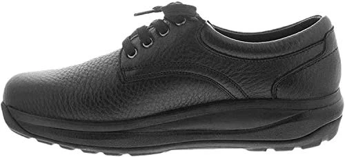 Mustang II 130BIZ Leather Mens Shoes - Black - 8.5