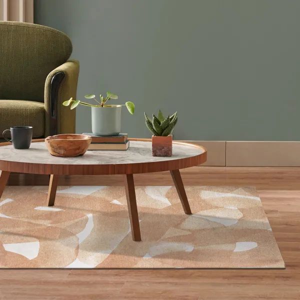 My way - Tan 170x240cm Rug Rose - Pink