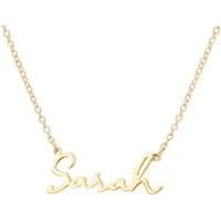 Name Necklace - Gold