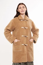 Narimane Borg Duffle Coat - Camel