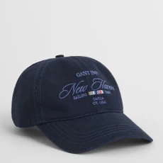 Navy 1949 Cotton Cap - Blue