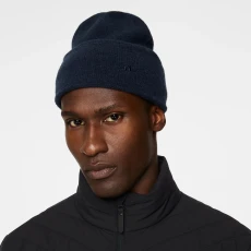 Navy Diamond Alpaca Blend Hat