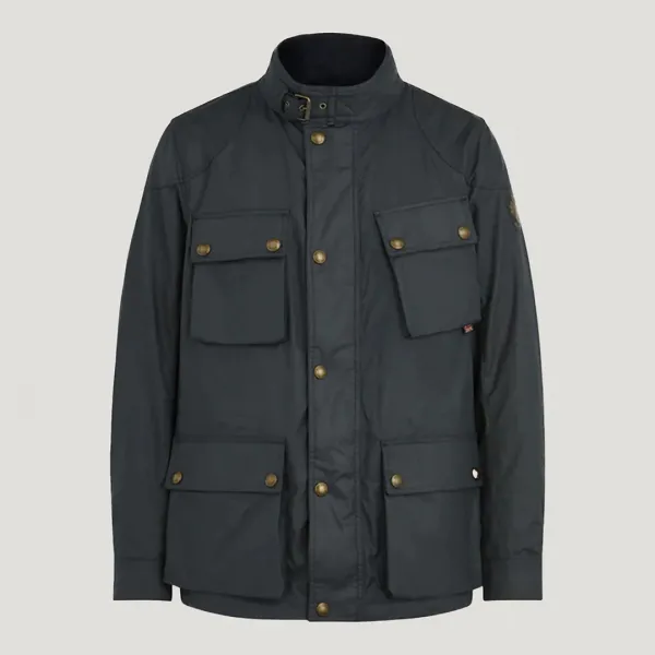 Navy Fieldmaster Cotton Jacket - Navy