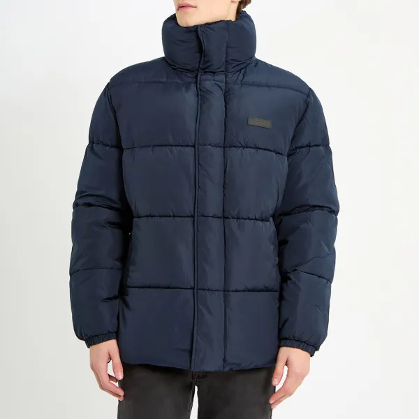 Navy Heavyweight Puffer Jacket - Navy