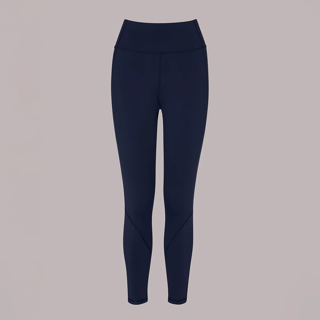 Navy High Waist Sports Leggings