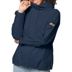 Navy Nature Weatherproof Rain Jacket