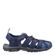 Navy/Fuchsia Colesbourne Recycled Sandal