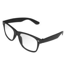 Nerd Glasses or sunglasses Clear Lens Black