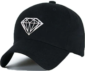 New Baseball Cap BAD,EYES,Diamond SnapBack Unisex Men Women Flexfit Trucker Hat Caps , Regular, Diam