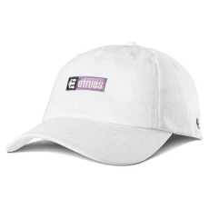 New Box Strapback Cap One Size, White, One size New Box Strapback Cap One Size, White, One size