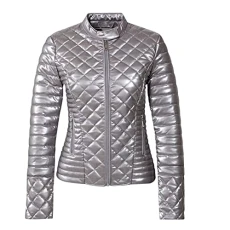 - New vona Grey Silver Jacket l - Synthetic down jackets, silver-grey, M