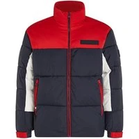 New York Puffer Jacket - Rwb Colourblock - L