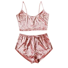 Nightclothes Nighty for Women Fashion Underwear for Women Womens Nightgowns Women Underwear Women's Sleep Shirt Women Nightwear European and American Miss Set Pink