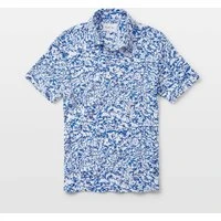 Nile Delta Printed Jersey Polo, L