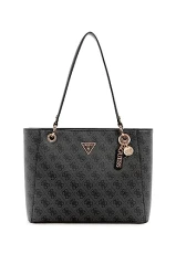 Noelle Small Noel Tote, Coal Logo, One size