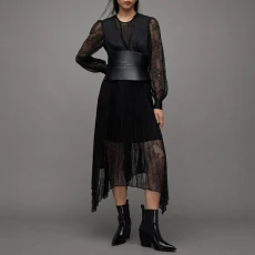 Norah Lace Dress - Black