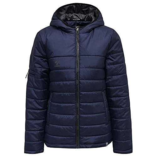 North 206688 Women's Quilted Jacket with Hood, navy, S