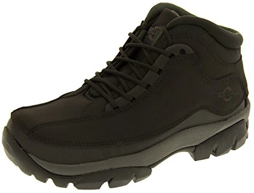 Northwest Territory Mens Black Nubuck Leather Lace Up Safety Boots UK 7