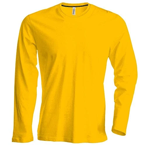 NoTrash2003 Long Sleeved Crew Neck T-Shirt, Easy to Wear in 20 Colours and Sizes S, M, L, XL, 2XL, 3