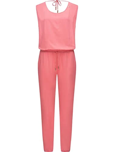 Noveel Women's Long Jumpsuit Onesie XS-XXL, Coral23, XL Extra Tall