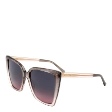 Nude Glitter Lessie Sunglasses 56mm - Beige