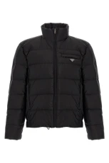 Nylon down jacket Black Size
