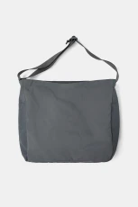 Nylon Maxi Shopper Bag - Grey