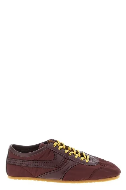 Nylon sneakers - Bordeaux