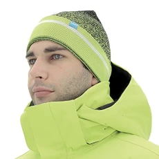O102184 NATYON TWO-TONE Hat Unisex Black/Kiwi Colada/White 1