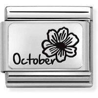 October Birth Flower Charm