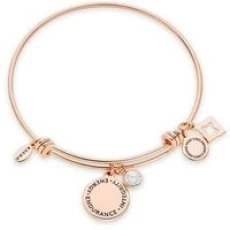 October Birthstone Rose Gold Bangle