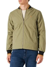of London Men's Egerton Bomber Jacket, Sage, Small of London Men's Egerton Bomber Jacket, Sage, Small